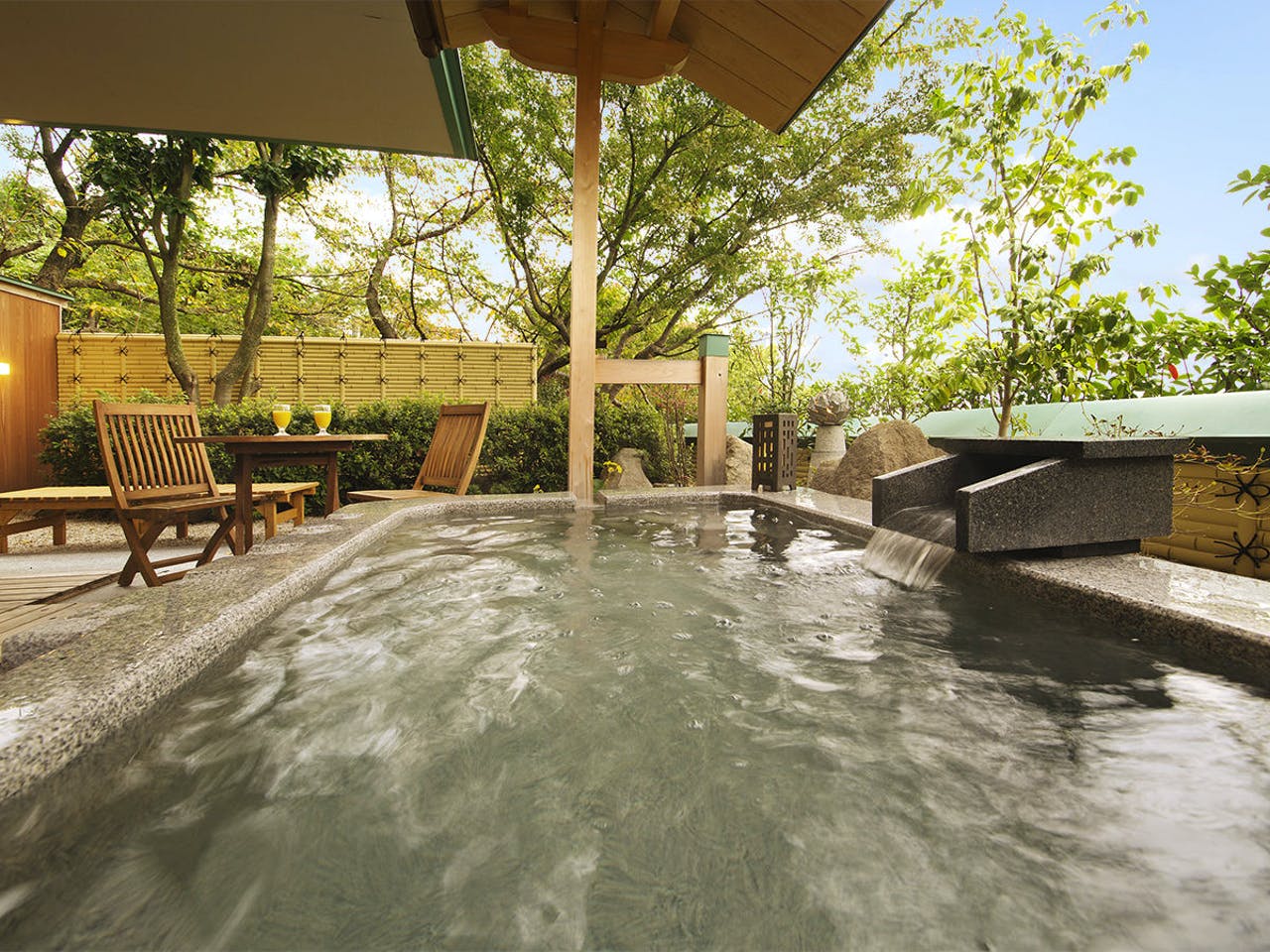 Open Air Bath น้ำร้อน ธรรมชาติ