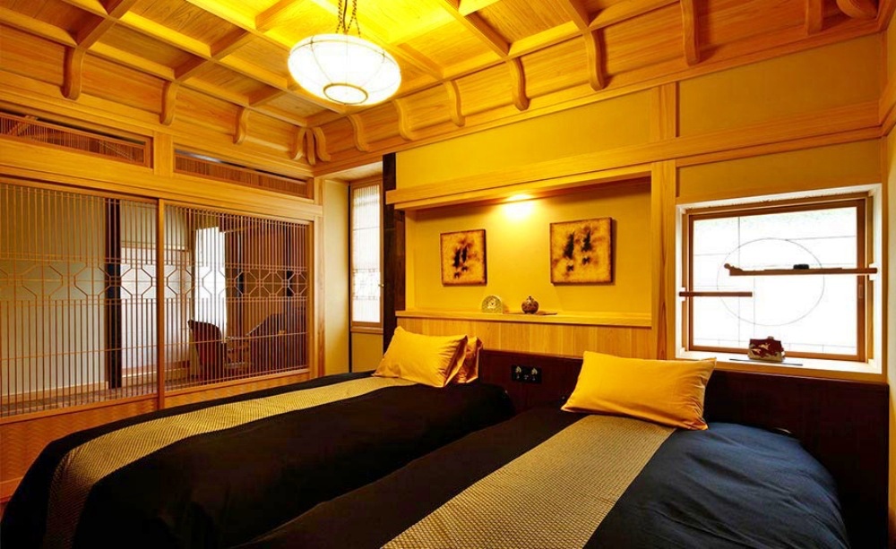 bedroom ห้องพัก โรงแรม ชิมาเนะ ศาลเจ้าอิซุโมะ