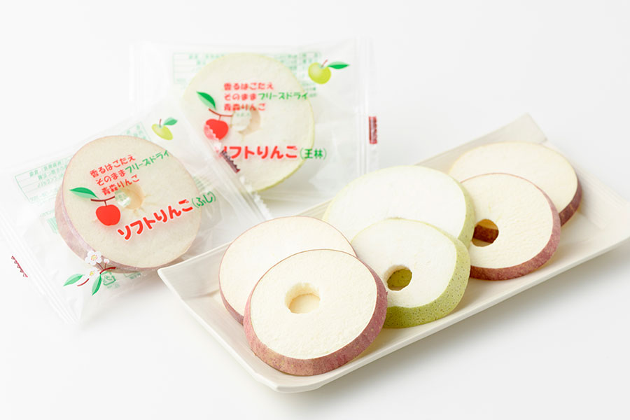 ขนม ซอฟต์ริงโกะ Soft Ringo แอปเปิ้ลฟูจิ แอปเปิ้ลโอริง แอปเปิ้ลอาโอโมริ