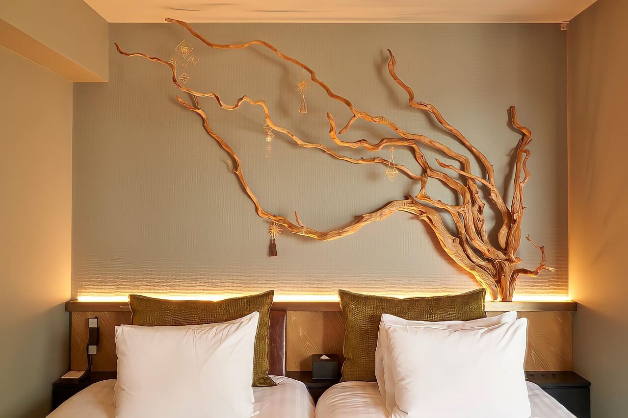 Stream Tree กิ่งไม้ลำธาร hotel room ห้องพัก