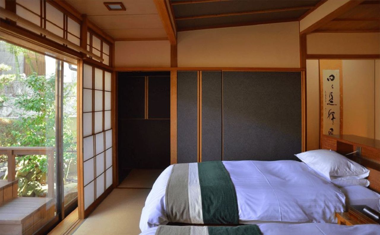 ห้องเตียงคู่ Japanese room ห้องสไตล์ญี่ปุ่น ห้องพักแบบเรียวกัง