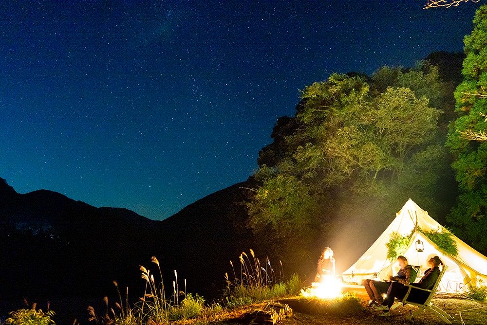 To Touch the Holy Waters of Kumano แคมป์ปิ้ง Camping ชมดาว watch the stars 