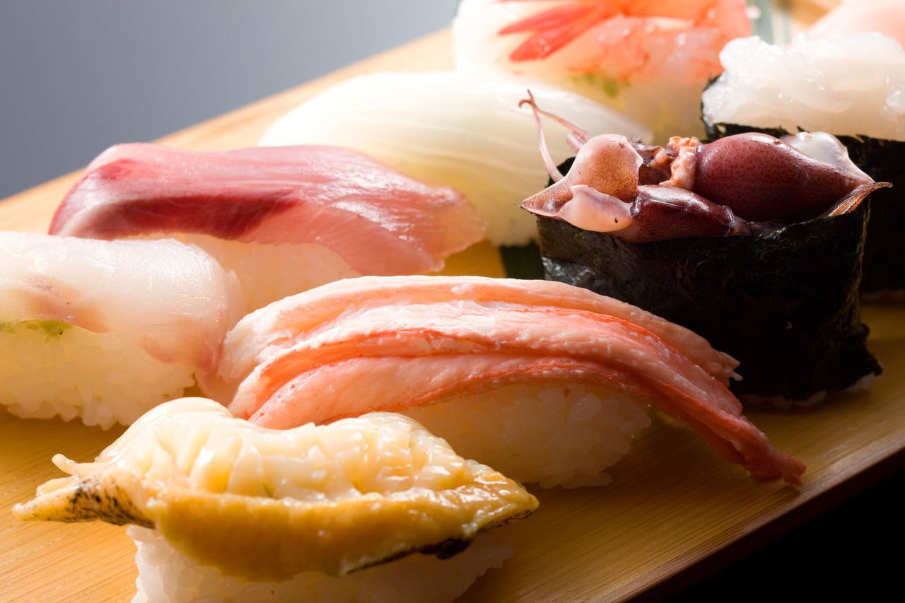 ซูชิ Sushi อาหารทะเล Seafood