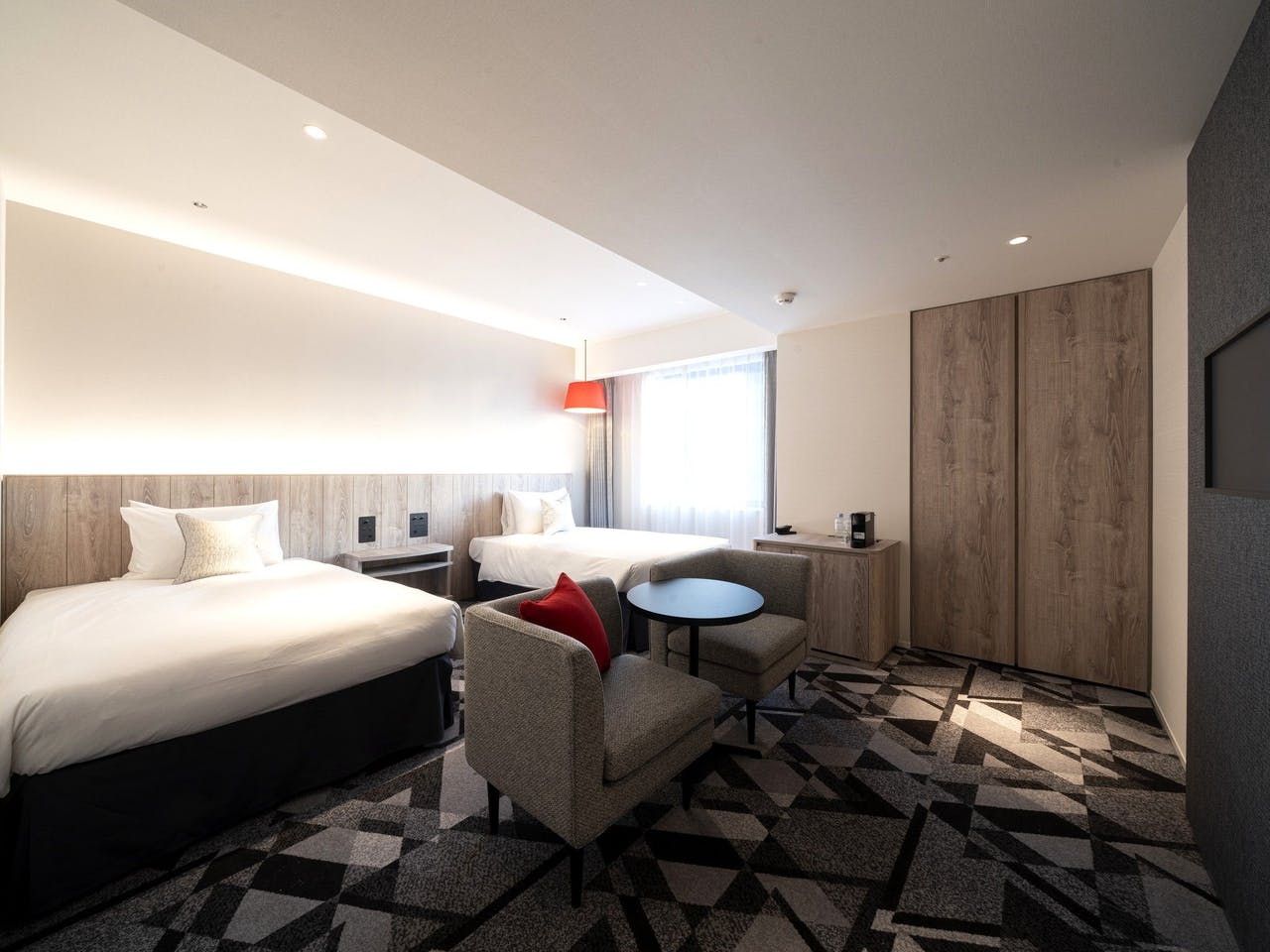 โรงแรม เปิดใหม่ Bedroom ห้องนอน Hotel JAL City Toyama โทยามะ