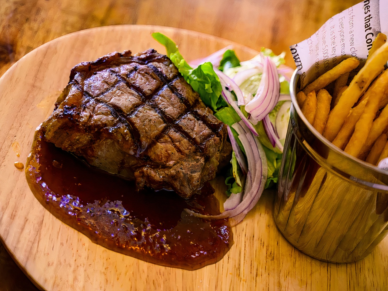 Grilled US Beef Sirloin Steak