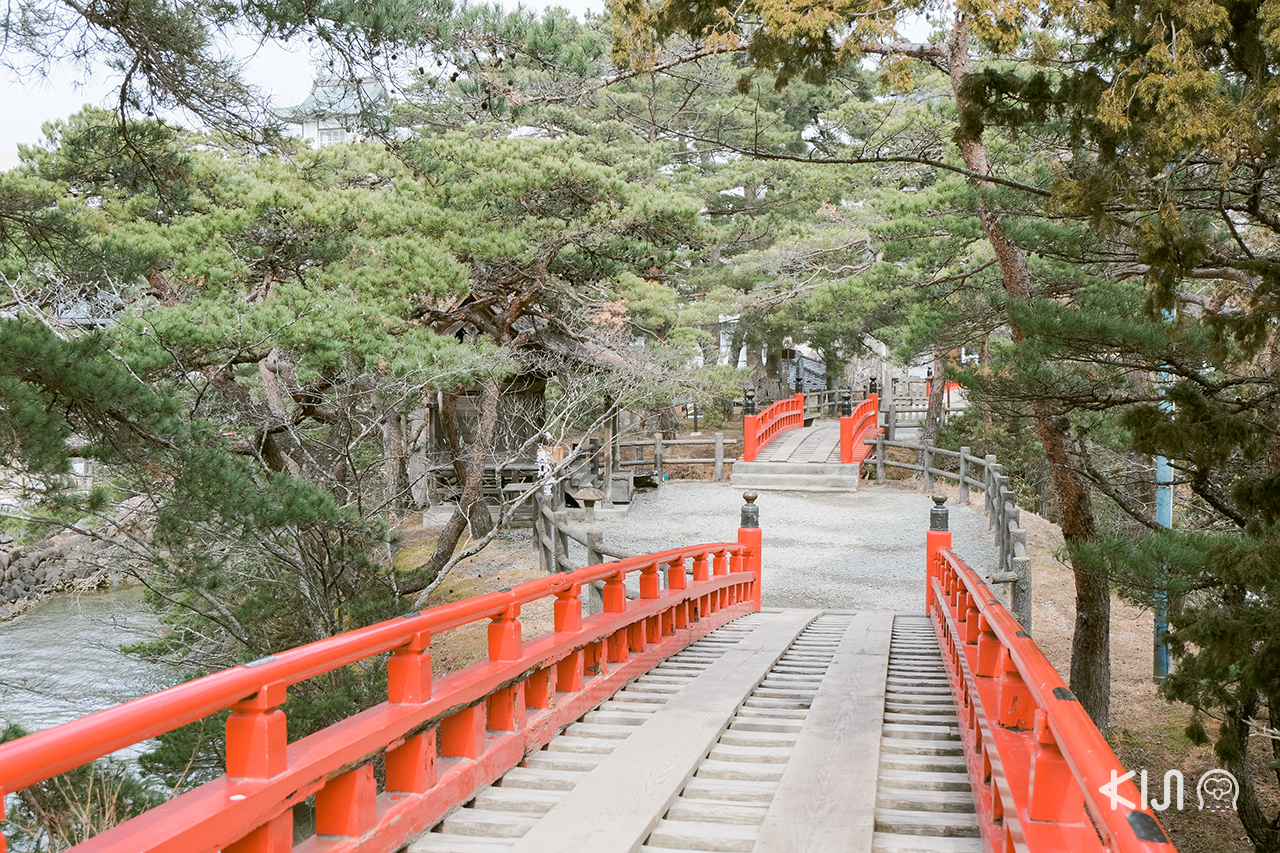 สะพานแดง Godaido Matsushima