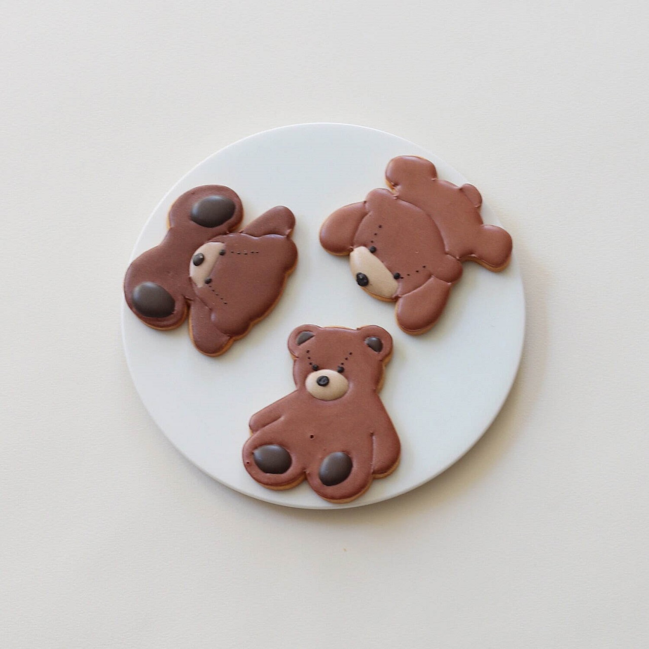 Bear หมี คุกกี้ Icing Cookies
