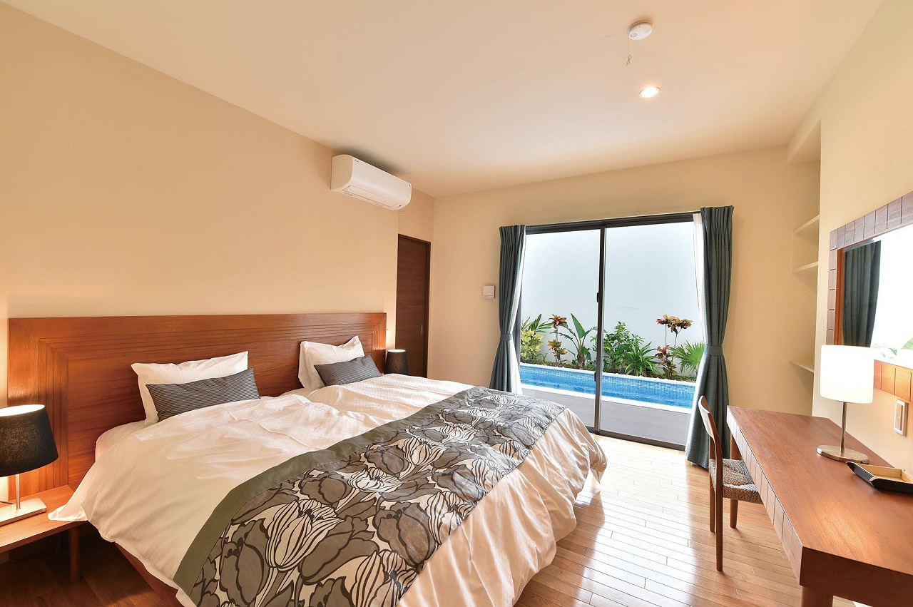 Miyako island Okinawa bedroom