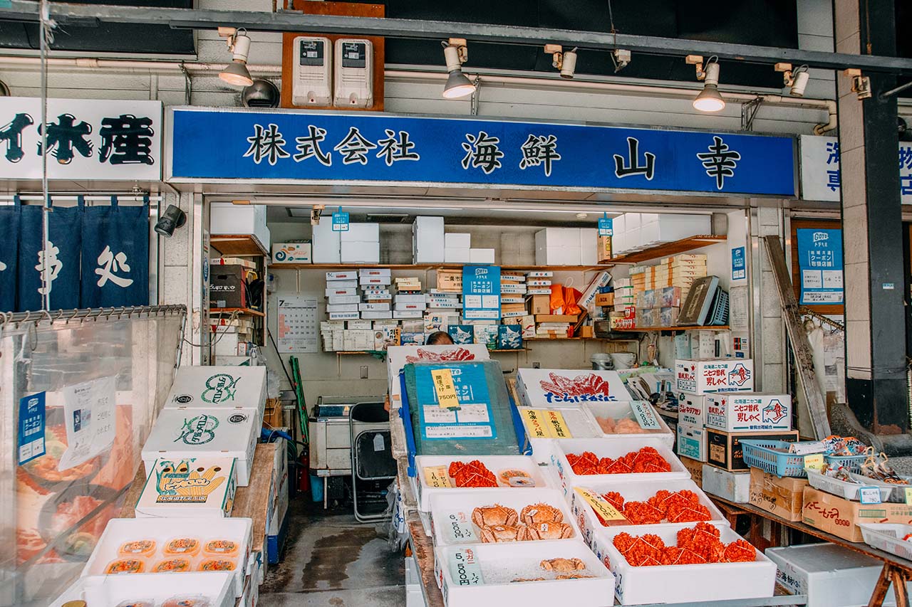 Kaisen Yamako ตลาดนิโจ ฮอกไกโด