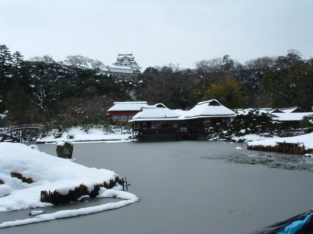 สวนญี่ปุ่น ชิกะ Genkyuen Garden เมืองฮิโกเนะ